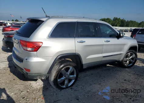 2012 Jeep Grand Cherokee Overland из США, поврежденный, VIN 1C4RJFCGXCC160051